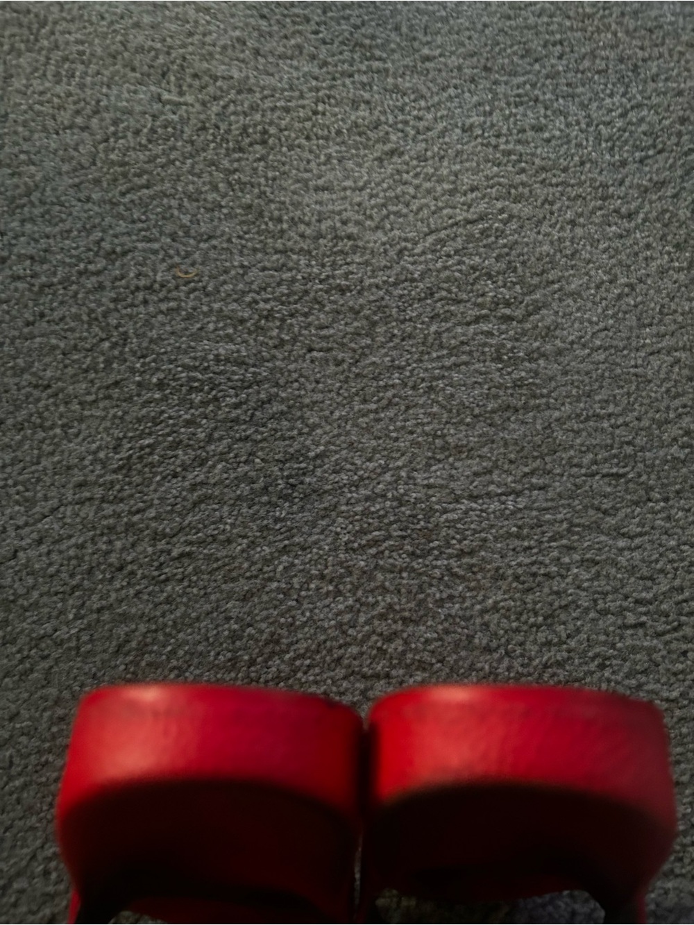 Red Embossed Logo Slide Sandals - Picture 8 of 13